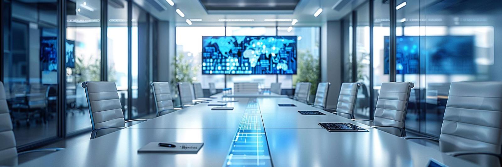 DIE BEREITSTELLUNG MODERNER TECHNISCHER AUSSTATTUNG IN BESPRECHUNGSRÄUMEN IST FÜR EFFIZIENTE UND REIBUNGSLOSE GESCHÄFTSABLÄUFE UNERLÄSSLICH